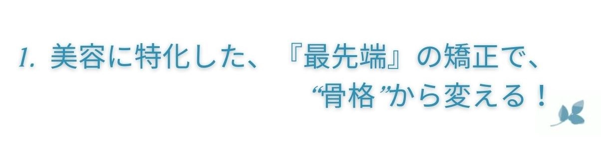 顔の歪み